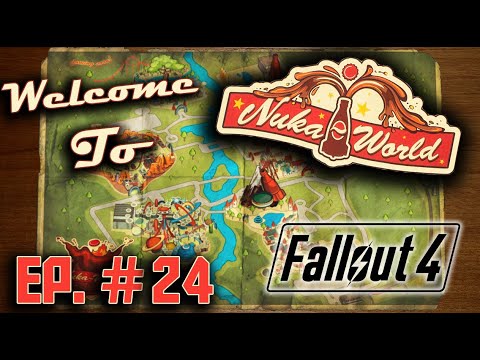 Nuka World BLIND Let's Play [Ep. 24] -- Minigun Me Daddy -- Fallout 4 DLC