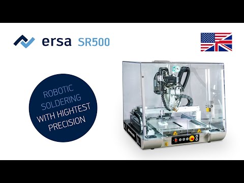 Soldering robot – SR500 – product video