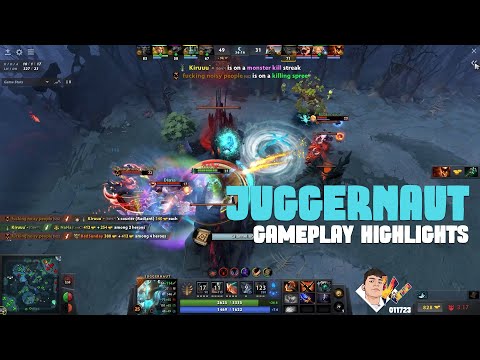 Dota 2 Juggernaut Gameplay Highlights 011723 - Kiruuu