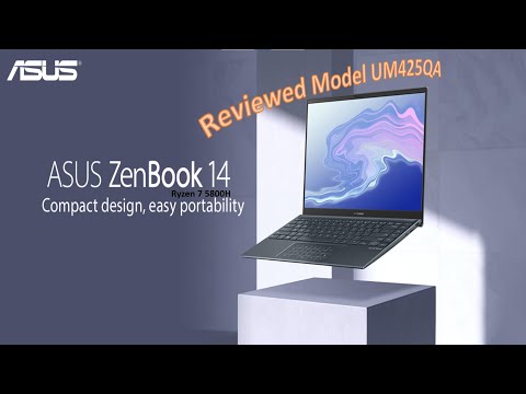 ASUS Zenbook 14 UM425QA 5800H 16GB 512GB DOS Pine Grey