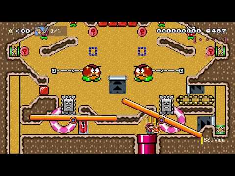 Boom Boom Pinball (Switch) Super Mario Maker 2 SMM2 - SSJ Vida