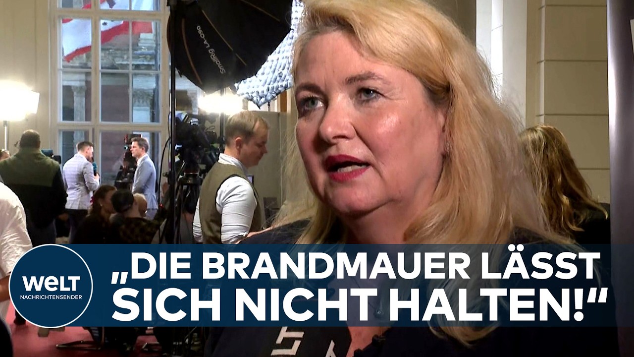 AFD-FRAU KRISTIN BRINKER: „Die Brandmauer steht aus meiner Sicht schon lange mitten in der CDU drin“