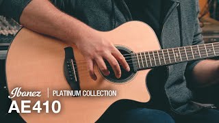 Video thumbnail for Ibanez Platinum Collection AE410 featuring David Sehling by Ibanez Guitars