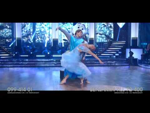 Benjamin Wahlgren och Sigrid Bernson tolkar Frost - Let's Dance (TV4)