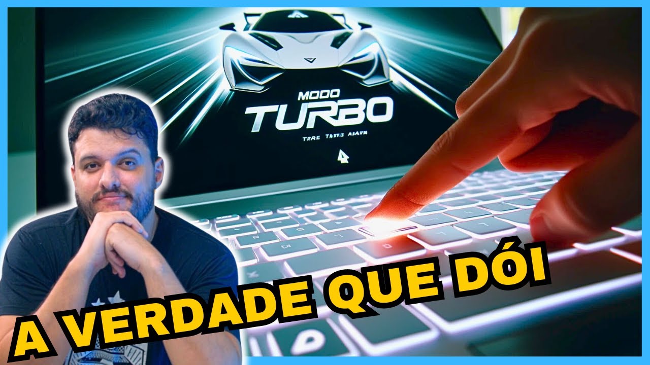 MODO TURBO DOS NOTEBOOKS GAMER TE ENGANA.. MAS VOCÊ GOSTA E OS YOUTUBERS TAMBÉM 👀