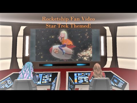 Rocketship (fan video) by FANTAAZMA feat. BOOTSY COLLINS & KOKANE: Second Life Star Trek Themed!