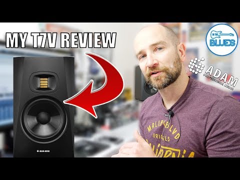 Adam Audio T7V Active Nearfield Studio Monitors Review with a KRK Rokit 8 Comparison