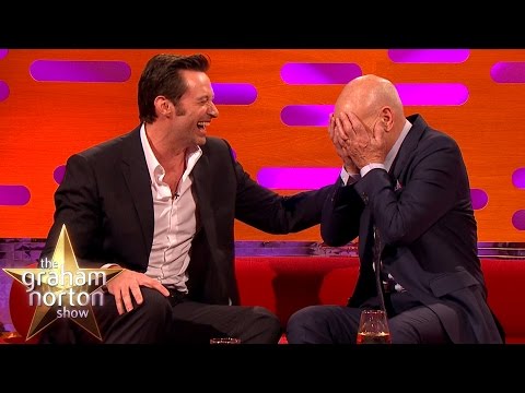 Hugh Jackman Loses It Over Sir Patrick Stewart’s Ridiculous Circumcision Story -  Graham Norton Show