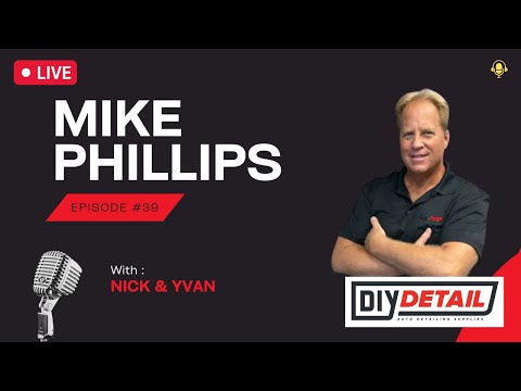 An interview with detailing legend Mike Phillips! DIY Detail Podcast LIVESTREAM (Ep. #39)