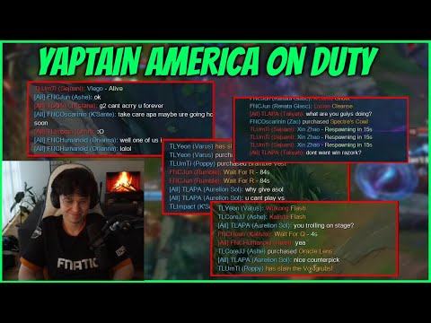 All Of TL Apa's All Chats During TL VS FNC At MSI