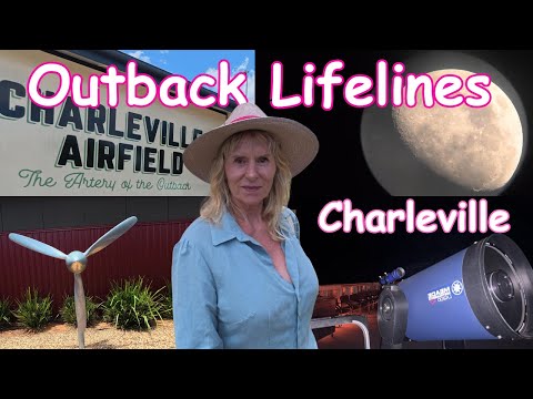 More of Charleville through the RFDS, its airport history, and the Cosmos Centre’s dark skies.