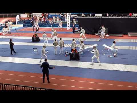 Madrid23 Poules Sam Allen v Maxence Lambert (France)