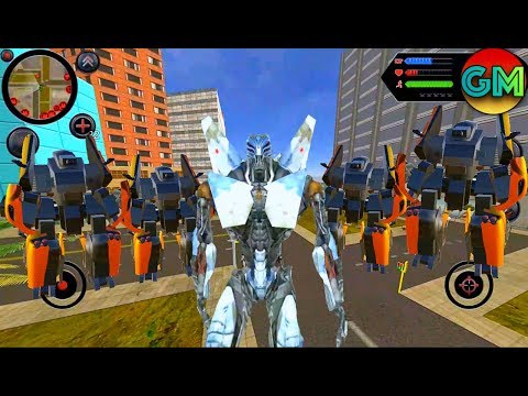 Robot Shark # New Update Airbot Unlocked | by Naxeex Robots | Android GamePlay FHD