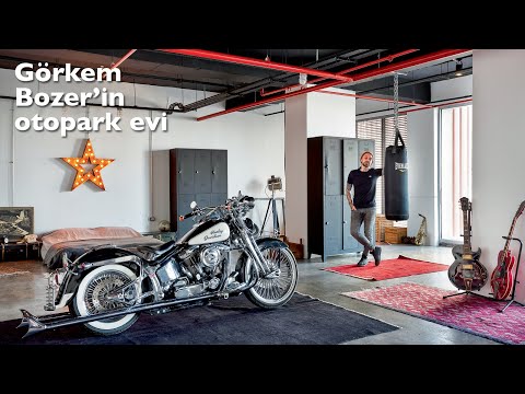 Görkem Bozer’in içinden araba geçen evi