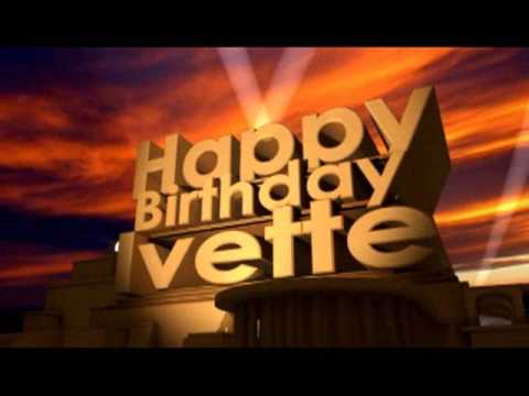 Happy Birthday Ivette