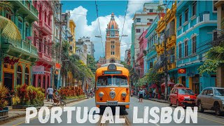 Non Touristic Streets of Lisbon Portugal A walk in 4K HDR | Lisbon Walking Tour