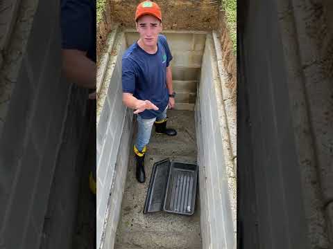 Detalhes do jazigo duplo e da exumação.