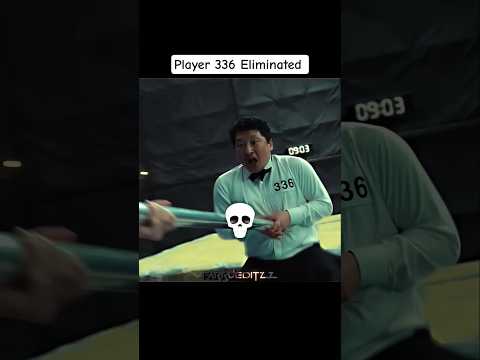 Player 336 are Eliminated #skulledit #squidgame #youtubeshorts