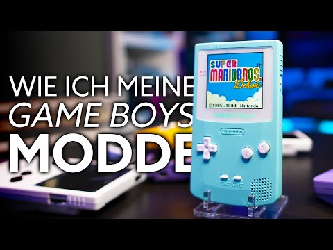 Wie ich meine GAME BOYS modde. // Game Boy Color Mods