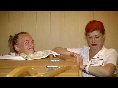 Масаж, крыасаўна, кядровая бочка - рэабілітацыя для спартсменаў і ўсіх жадаючых видео