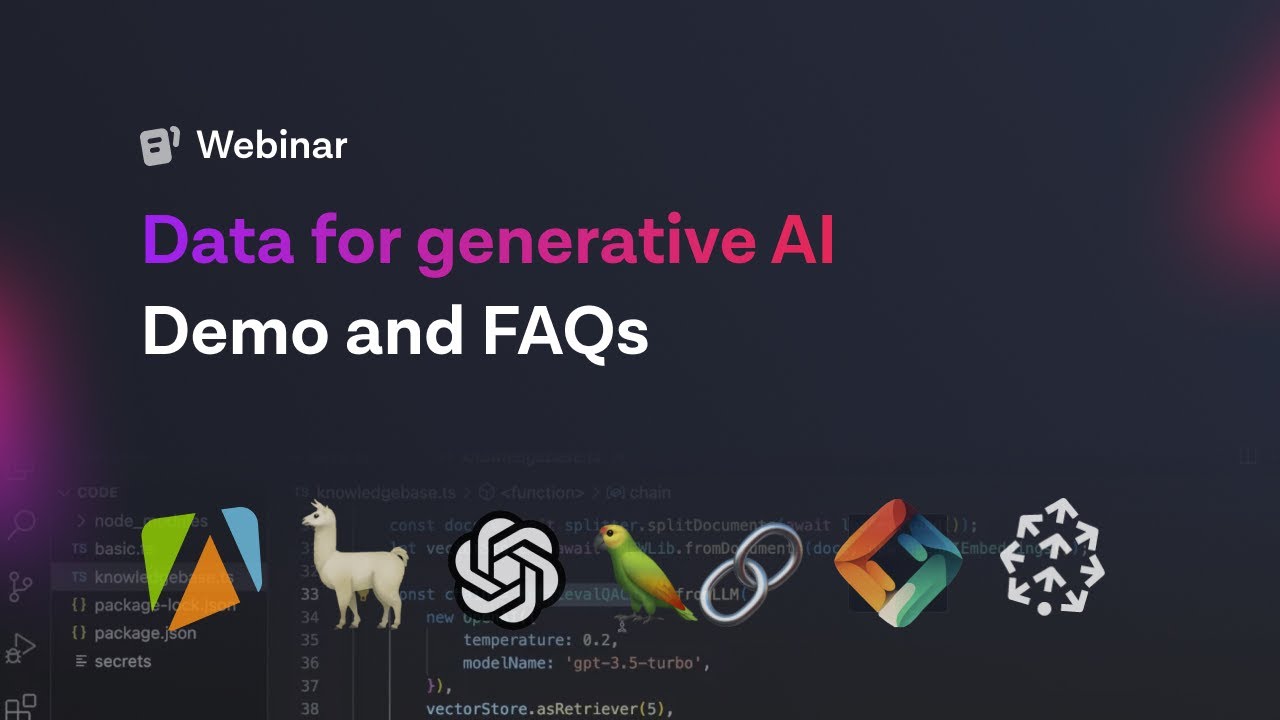 Web Scraping Data for Generative AI - Learn how to feed your LLMs with web data