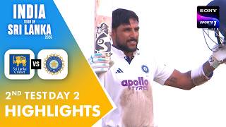 Dhruv Jurel’s 115 Helps India Cross 500 | English | 2nd Test Day 2 | Highlights | SL vs IND 2026