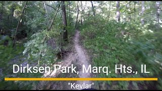 "Kevlar" trail ride, downhill.