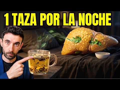 1 TAZA ANTES de ACOSTARTE: Limpia tu HÍGADO y Duerme PROFUNDO