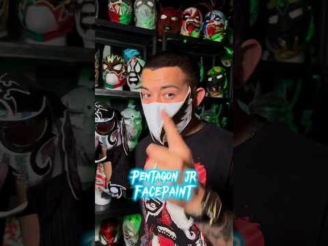 PENTA WWE MAKEUP tutorial #wwe #wrestling #penta #wweonnetflix #wwecosplay #wwefan