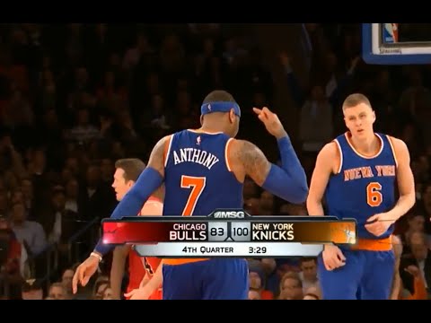Carmelo Anthony  Full Highlights   2016 03 25  vs  BULLS