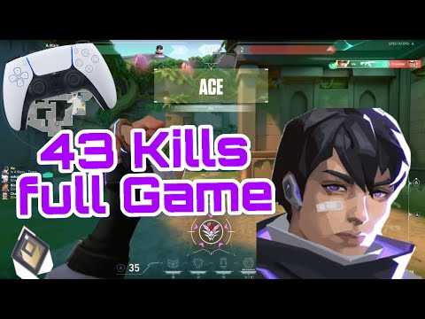 Crazy 43 Kill Console Valorant Radiant Game | ISO IS BROKEN!