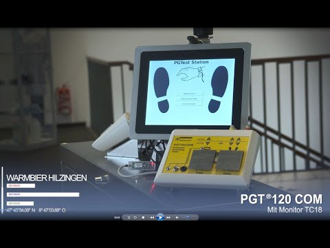PGT120®COM mit Monitor TC18