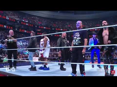 Teddy Long Returns 1/23/23 Raw 30th