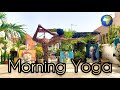 6 MIN YOGA ROUTINE MORNING STRETCHING IN AFRICA