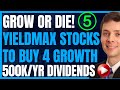 Grow Or Die! 5 Yieldmax Stocks To Buy For REAL Growth Potential (High Yield Dividends) #Invest #FIRE