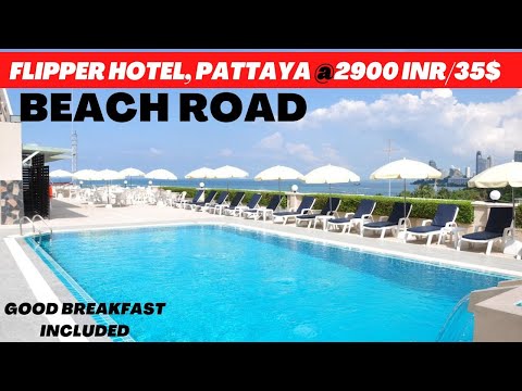 FLIPPER HOTEL AT BEACH ROAD PATTAYA BUDGET HOTEL AT BEACH ROAD WITH COMPLIMENTARY BREAKFAST