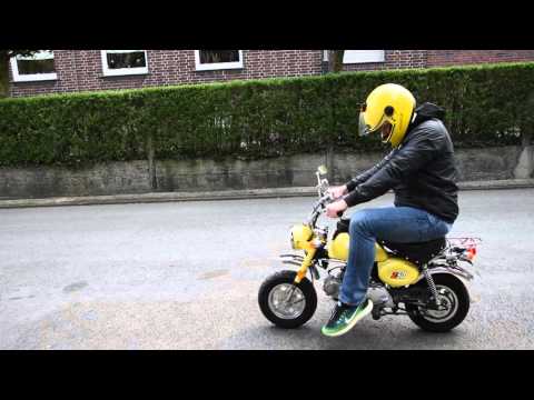 Unterwegs mit der Honda Monkey