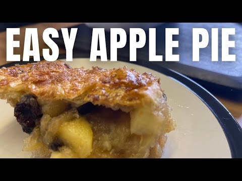 EASY APPLE PIE for National Pie Week