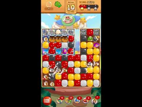Angry Birds Blast Level 492 - NO BOOSTERS 🎈🐦🎈🐦