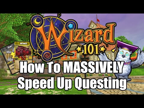 How To MASSIVELY Speed Up Questing In Wizard101