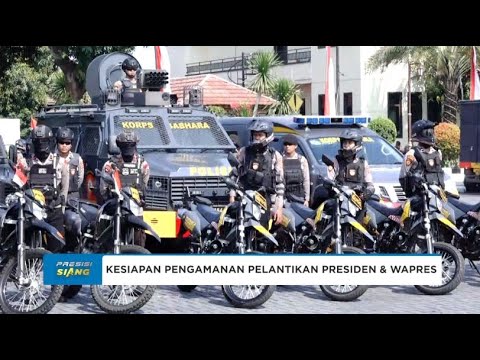 GLADI APEL KESIAPAN PENGAMANAN PELANTIKAN PRESIDEN DAN WAKIL PRESIDEN