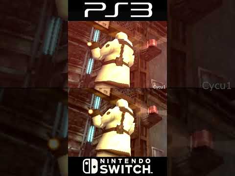 Metal Gear Solid  Master Collection vs HD Collection Early Graphics Comparison #nintendoSwitch #MGS