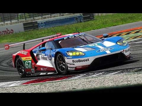 Ford GT LM GTE Sound - 24h Le Mans 2016 Pre-Test at Monza Circuit