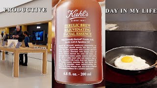 VLOGMAS DAY 15: Pick up at Apple Store, New Kiehl's Skincare Products and Final Paper