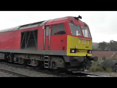 60063  On The 6V75 Dee Marsh Margam Empty Steel At Pontrilas 14 9 15