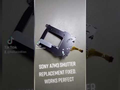 Sony A7M3 faulty shutter replacement by Works Perfect