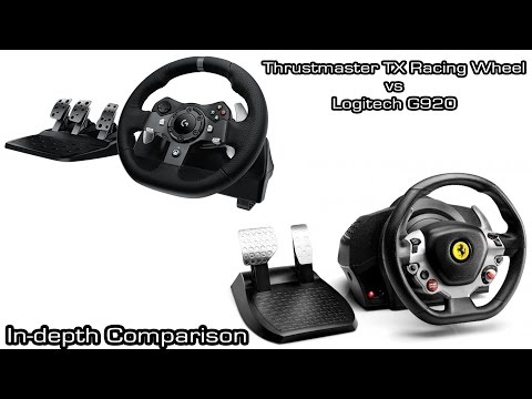 Thrustmaster TX Racing Wheel vs Logitech G920 - In-depth Comparison