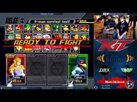 KIT2016 - Maus (Sheik) vs Suezo (Falco) - Melee Pools