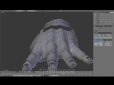 Blenderella (2011): body - hand and thumb (25/37)