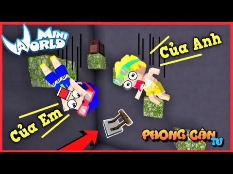 Mini World: phong cận và mr.vịt solo pro parkour giành cần gạt vip trong mini worldPhong Cận Tv